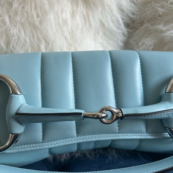 Gucci Leather Horsebit Chain Medium - Picture 3 of 8